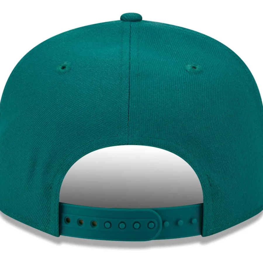 New York Jets Snapback^Men's New Era Green Main Script 9FIFTY Snapback Hat