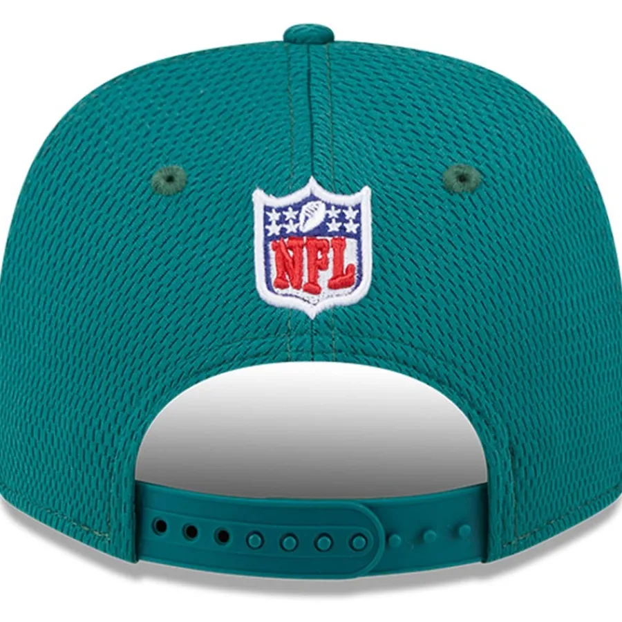 New York Jets Hats | Men^Men's New Era Green 2024 Sideline 9SEVENTY Stretch-Snap Hat