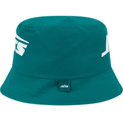 New York Jets Bucket^Men's New Era Green Helmet Bucket Hat