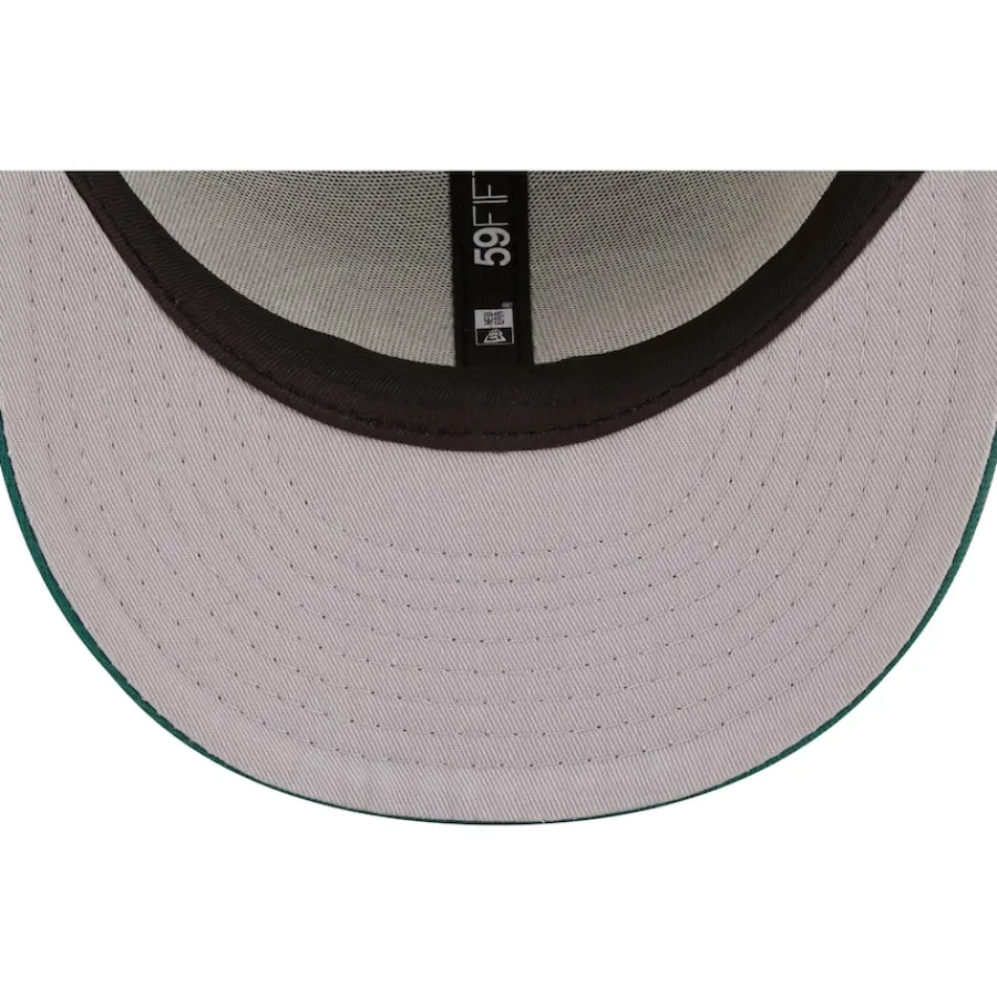 New York Jets Fitted^Men's New Era Green Omaha Low Profile 59FIFTY Fitted Hat