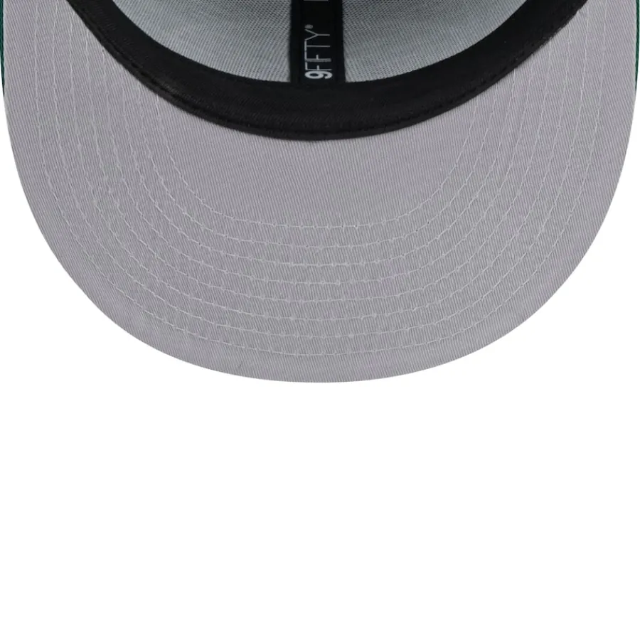 New York Jets Snapback^Men's New Era Green Main Low Profile 9FIFTY Snapback Hat