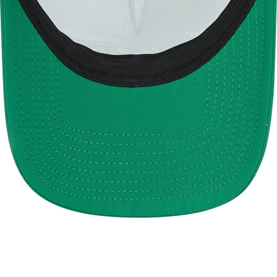New York Jets Adjustable^Men's New Era Green 9FORTY A-Frame Trucker Adjustable Hat