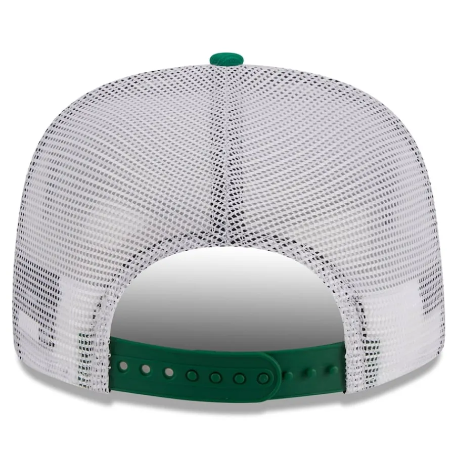 New York Jets Snapback^Men's New Era Kelly Green/White Original Classic Golfer Adjustable Hat