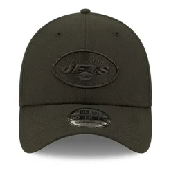New York Jets Flex^Men's New Era Black On Black 39THIRTY Flex Hat