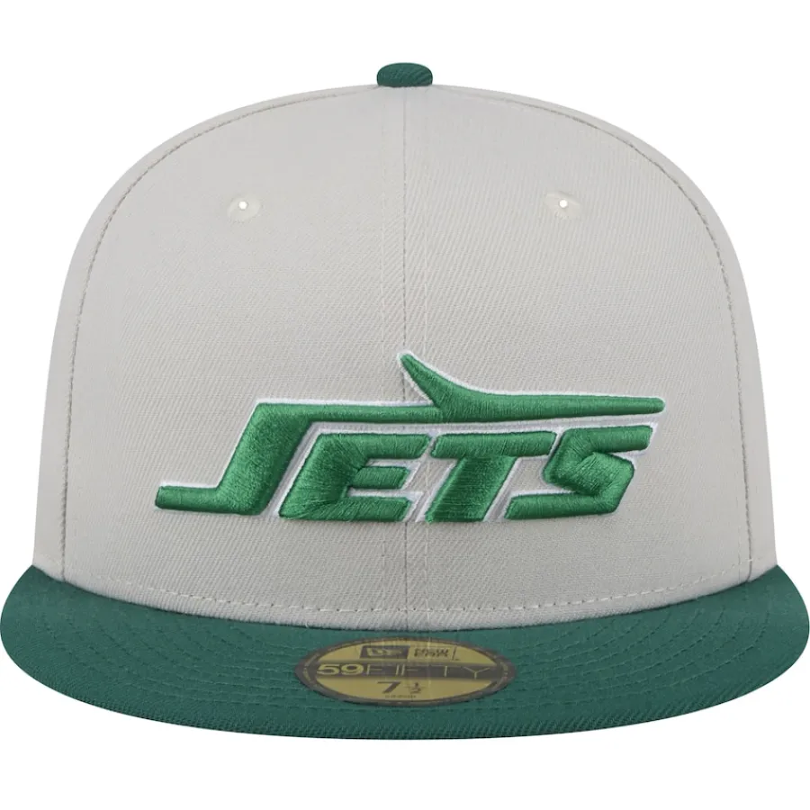 New York Jets Fitted^Men's New Era Stoney 59FIFTY Fitted Hat