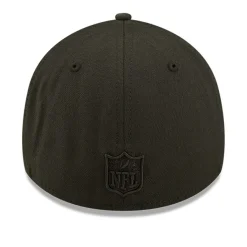 New York Jets Flex^Men's New Era Black On Black 39THIRTY Flex Hat