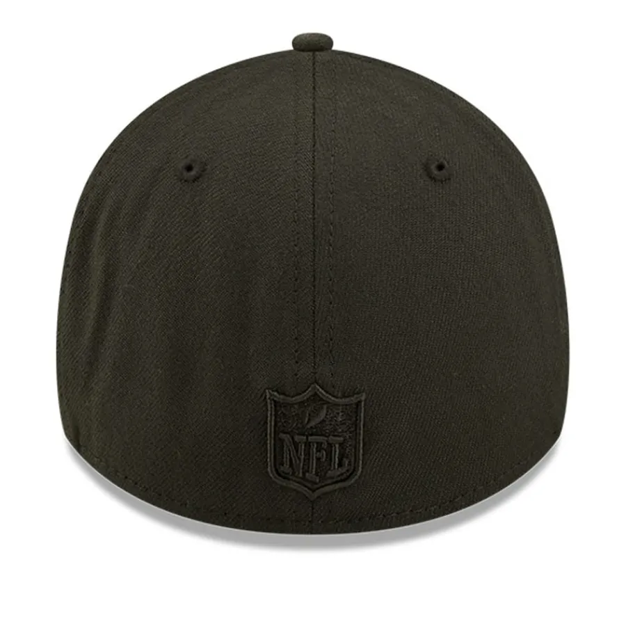 New York Jets Flex^Men's New Era Black On Black 39THIRTY Flex Hat