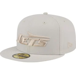 New York Jets Fitted^Men's New Era Stone Color Pack 59FIFTY Fitted Hat