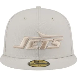 New York Jets Fitted^Men's New Era Stone Color Pack 59FIFTY Fitted Hat