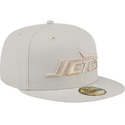 New York Jets Fitted^Men's New Era Stone Color Pack 59FIFTY Fitted Hat