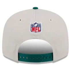 New York Jets Snapback^Men's New Era Stone/Green 2024 Sideline Historic 9FIFTY Snapback Hat