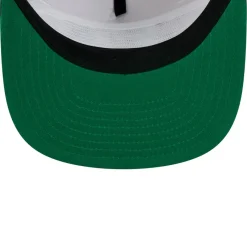 New York Jets Snapback^Men's New Era Stone/Green Athletic Golfer Snapback Hat