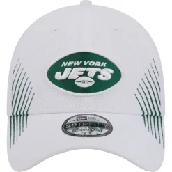 New York Jets Flex^Men's New Era White Active 39THIRTY Flex Hat
