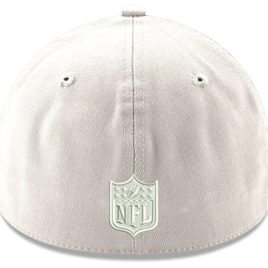New York Jets Flex^Men's New Era White Iced II 39THIRTY Flex Hat