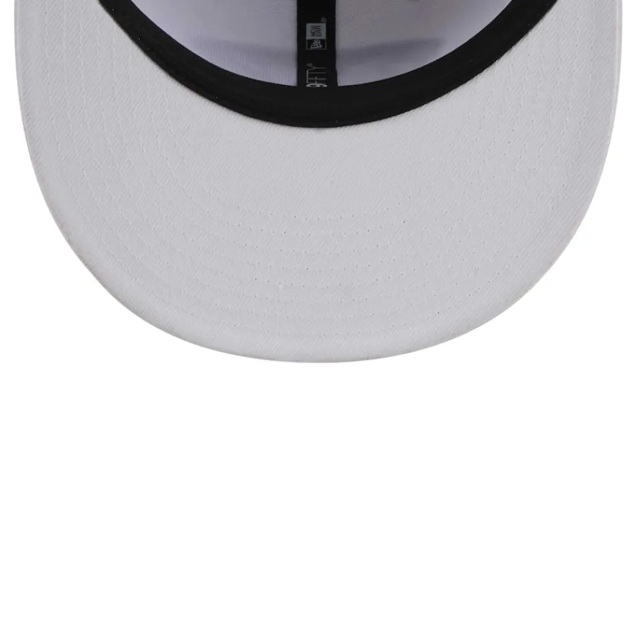 New York Jets Fitted^Men's New Era White Omaha 59FIFTY Fitted Hat