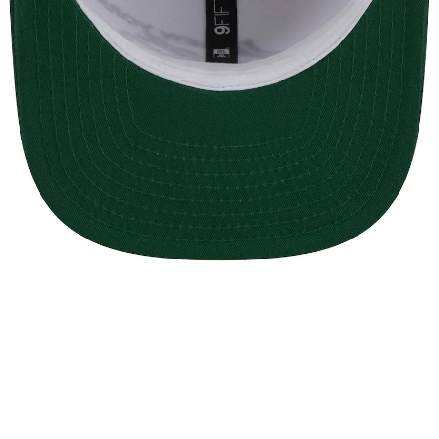 New York Jets Hats | Men^Men's New Era White/Green Sparky Original 9FIFTY Snapback Hat