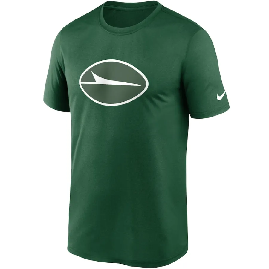 New York Jets T-Shirts | Men^Men's Nike Green Legend Logo Performance T-Shirt