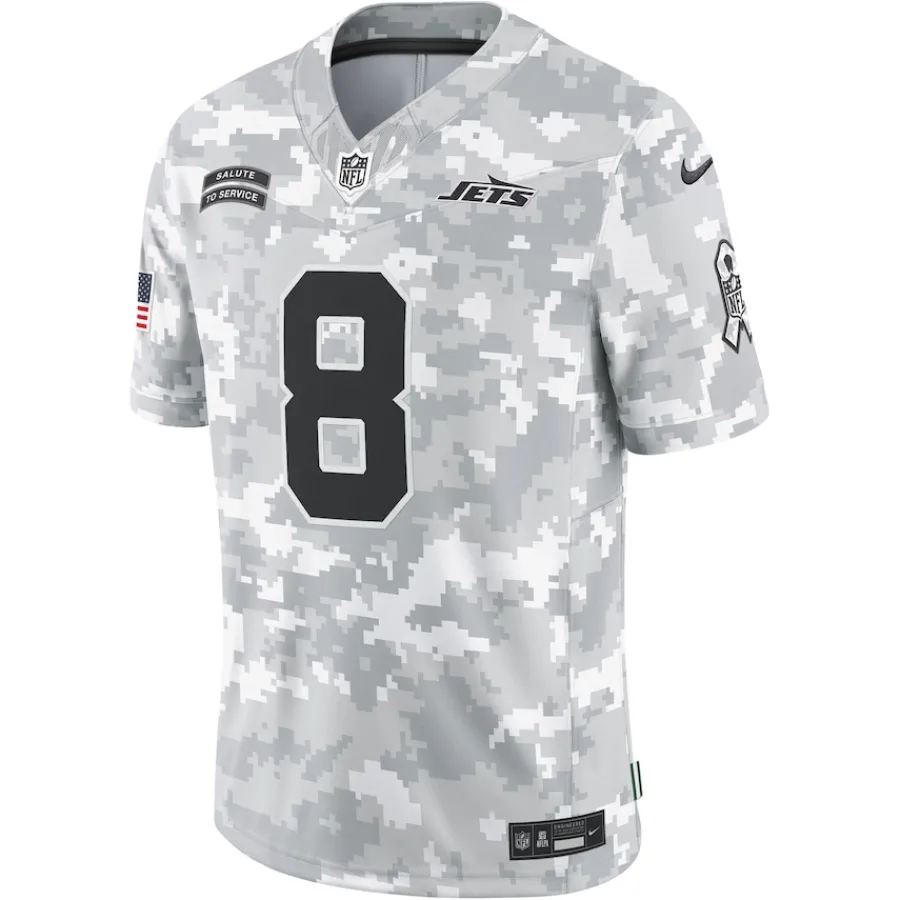 New York Jets Jerseys | Men^Men's Nike Aaron Rodgers Arctic Camo 2024 Salute To Service Limited Jersey