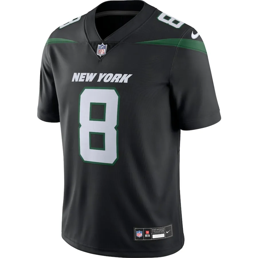 New York Jets Jerseys | Men^Men's Nike Aaron Rodgers Black Vapor Untouchable Limited Jersey