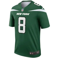 New York Jets Nike Legend | Short Sleeved^Men's Nike Aaron Rodgers Gotham Green Team Legend Player Performance Top