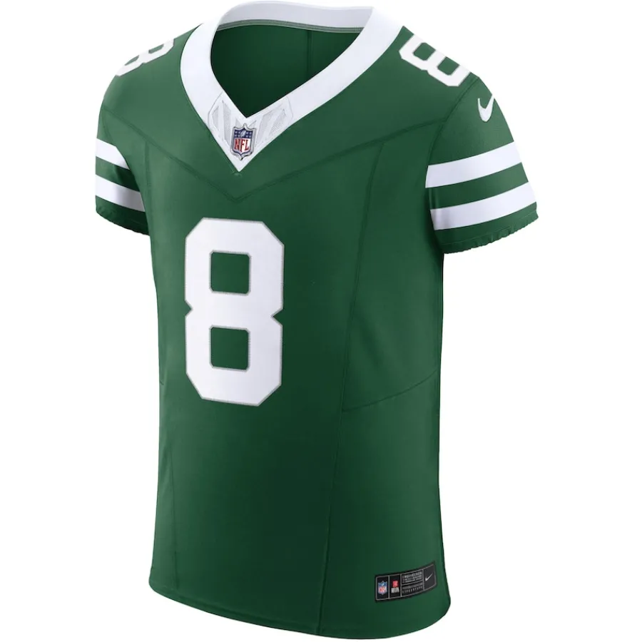 New York Jets Nike Elite^Men's Nike Aaron Rodgers Gotham Green Vapor F.U.S.E. Elite Jersey