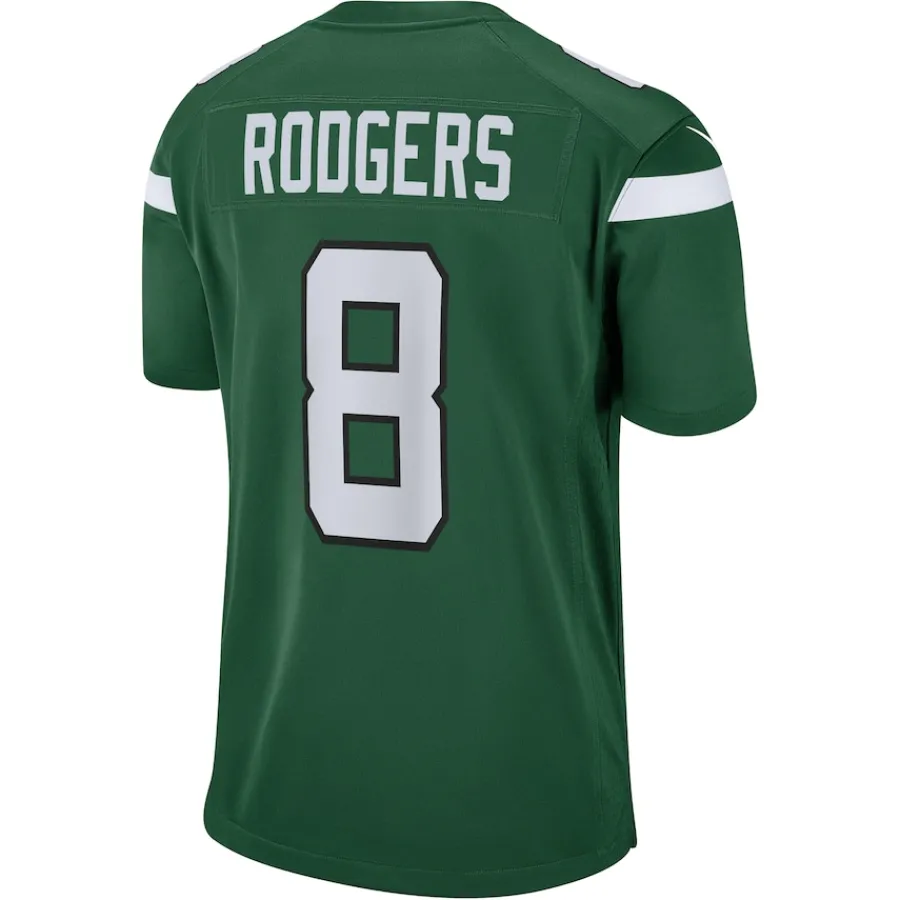 New York Jets Jerseys | Men^Men's Nike Aaron Rodgers Gotham Green Game Jersey