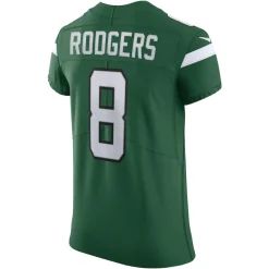 New York Jets Jerseys | Men^Men's Nike Aaron Rodgers Gotham Green Alternate Vapor F.U.S.E. Elite Jersey