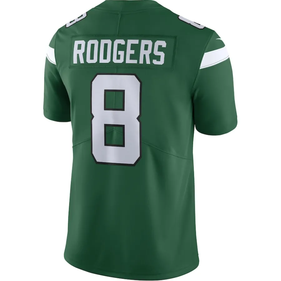 New York Jets Jerseys | Men^Men's Nike Aaron Rodgers Gotham Green Vapor Untouchable Limited Jersey