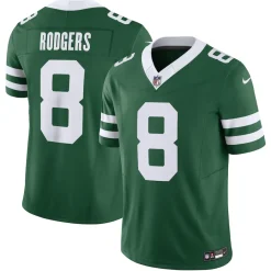 New York Jets Jerseys | Men^Men's Nike Aaron Rodgers Legacy Green Vapor F.U.S.E. Limited Jersey
