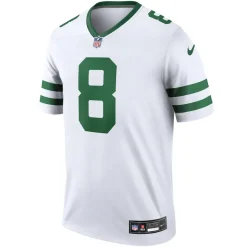 New York Jets Jerseys | Men^Men's Nike Aaron Rodgers Legacy White Legend Player Performance Top