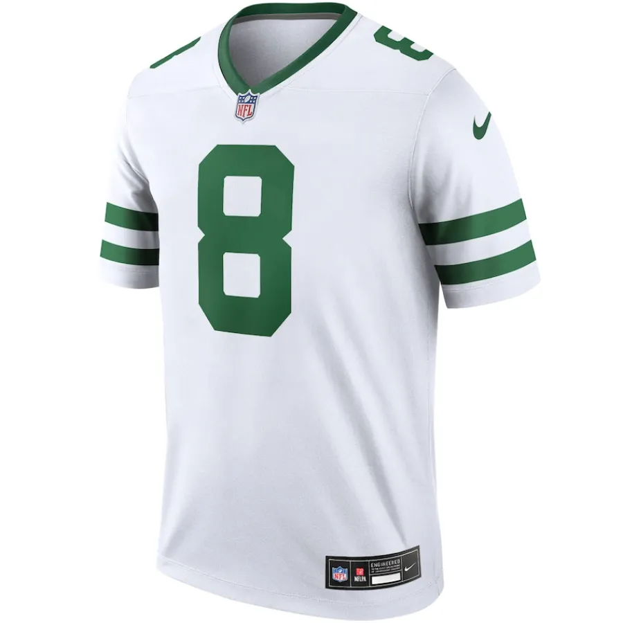 New York Jets Jerseys | Men^Men's Nike Aaron Rodgers Legacy White Legend Player Performance Top