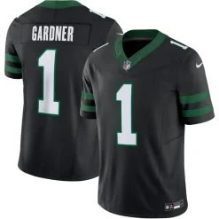 New York Jets Nike Limited^Men's Nike Ahmad Sauce Gardner Legacy Black Alternate Vapor F.U.S.E. Limited Jersey
