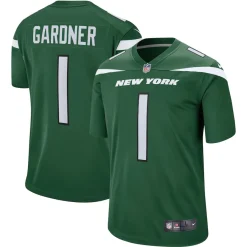 New York Jets Nike Game | Replica^Men's Nike Ahmad Sauce Gardner Green Player Game Jersey