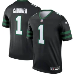 New York Jets Jerseys | Men^Men's Nike Ahmad Sauce Gardner Black Alternate Legend Player Performance Top