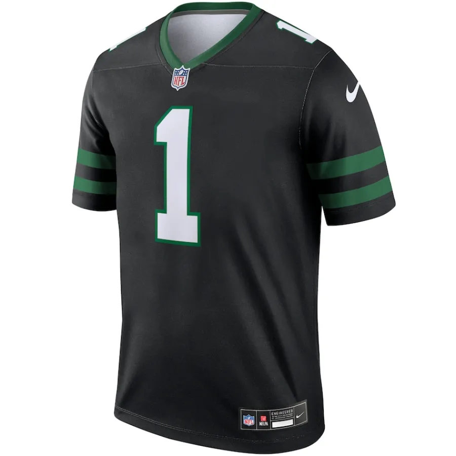 New York Jets Jerseys | Men^Men's Nike Ahmad Sauce Gardner Black Alternate Legend Player Performance Top