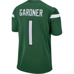 New York Jets Nike Game | Replica^Men's Nike Ahmad Sauce Gardner Green Player Game Jersey