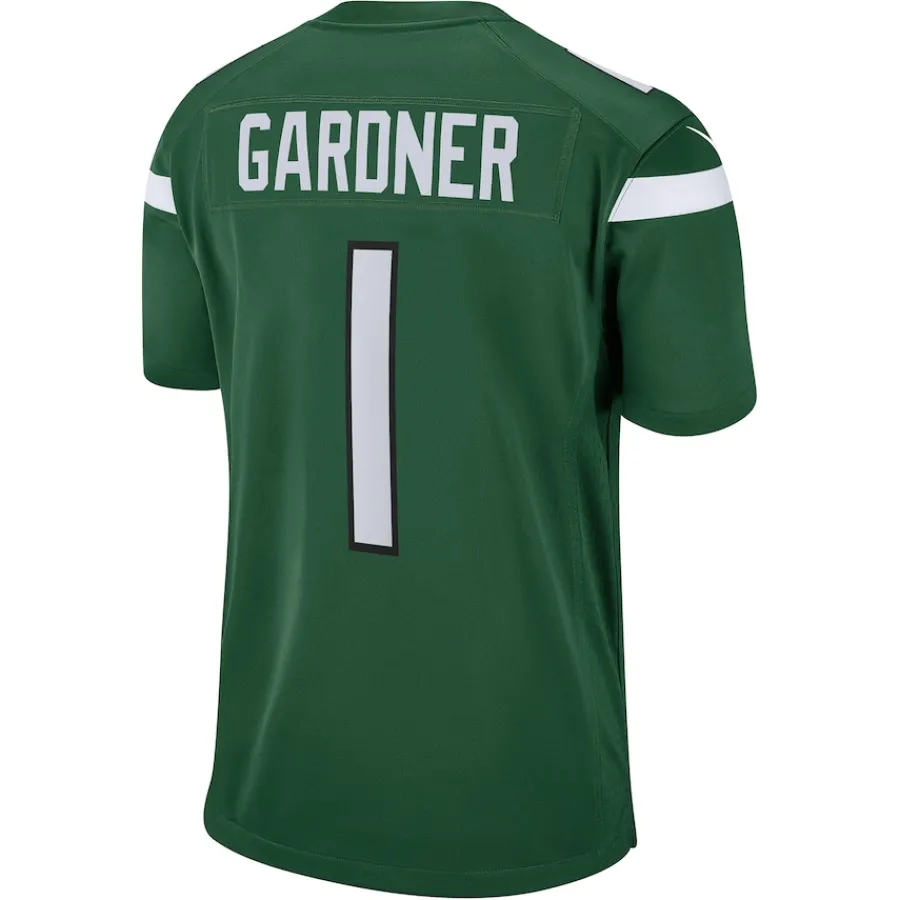 New York Jets Nike Game | Replica^Men's Nike Ahmad Sauce Gardner Green Player Game Jersey