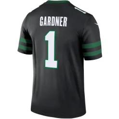 New York Jets Jerseys | Men^Men's Nike Ahmad Sauce Gardner Black Alternate Legend Player Performance Top