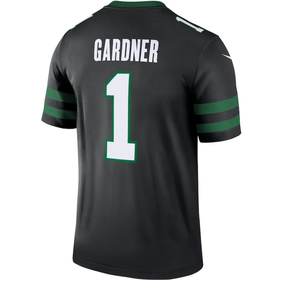 New York Jets Jerseys | Men^Men's Nike Ahmad Sauce Gardner Black Alternate Legend Player Performance Top