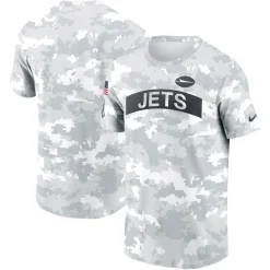 New York Jets T-Shirts | Men^Men's Nike Arctic Camo 2024 Salute To Service Performance T-Shirt