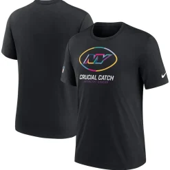 New York Jets T-Shirts | Men^Men's Nike Black 2024 NFL Crucial Catch T-Shirt