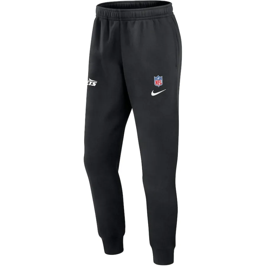 New York Jets Shorts & Pants^Men's Nike Black 2024 Sideline Club Pants