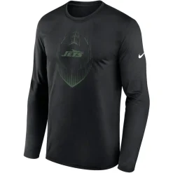 New York Jets T-Shirts | Men^Men's Nike Black Legend Icon Long Sleeve T-Shirt