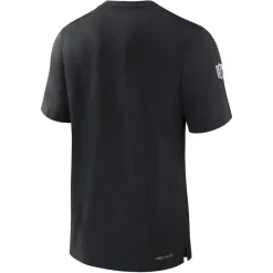 New York Jets T-Shirts | Men^Men's Nike Black Sideline Player Performance T-Shirt