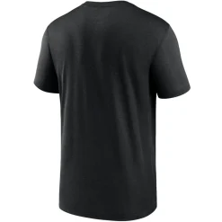 New York Jets T-Shirts | Men^Men's Nike Black Primetime Legend Wordmark Performance T-Shirt