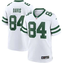 New York Jets Replica^Men's Nike Corey Davis Legacy White Game Jersey