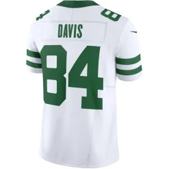 New York Jets Nike Limited^Men's Nike Corey Davis Legacy White Vapor F.U.S.E. Limited Jersey