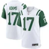 New York Jets Jerseys | Men^Men's Nike Davante Adams White Classic Alternate Game Jersey