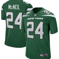 New York Jets Replica | Throwback^Men's Nike Freeman McNeil Gotham Green Game Retired Player Jersey