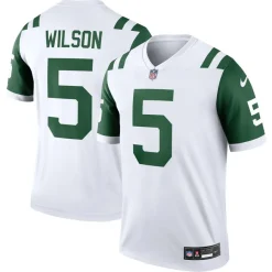 New York Jets Jerseys | Men^Men's Nike Garrett Wilson White Alternate Legend Player Performance Top